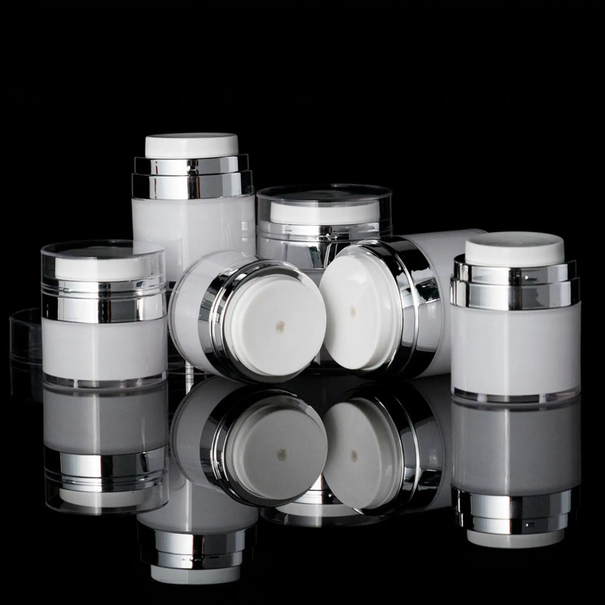 Echo 50 ML Airless Jar - Cosmetic Packaging Now