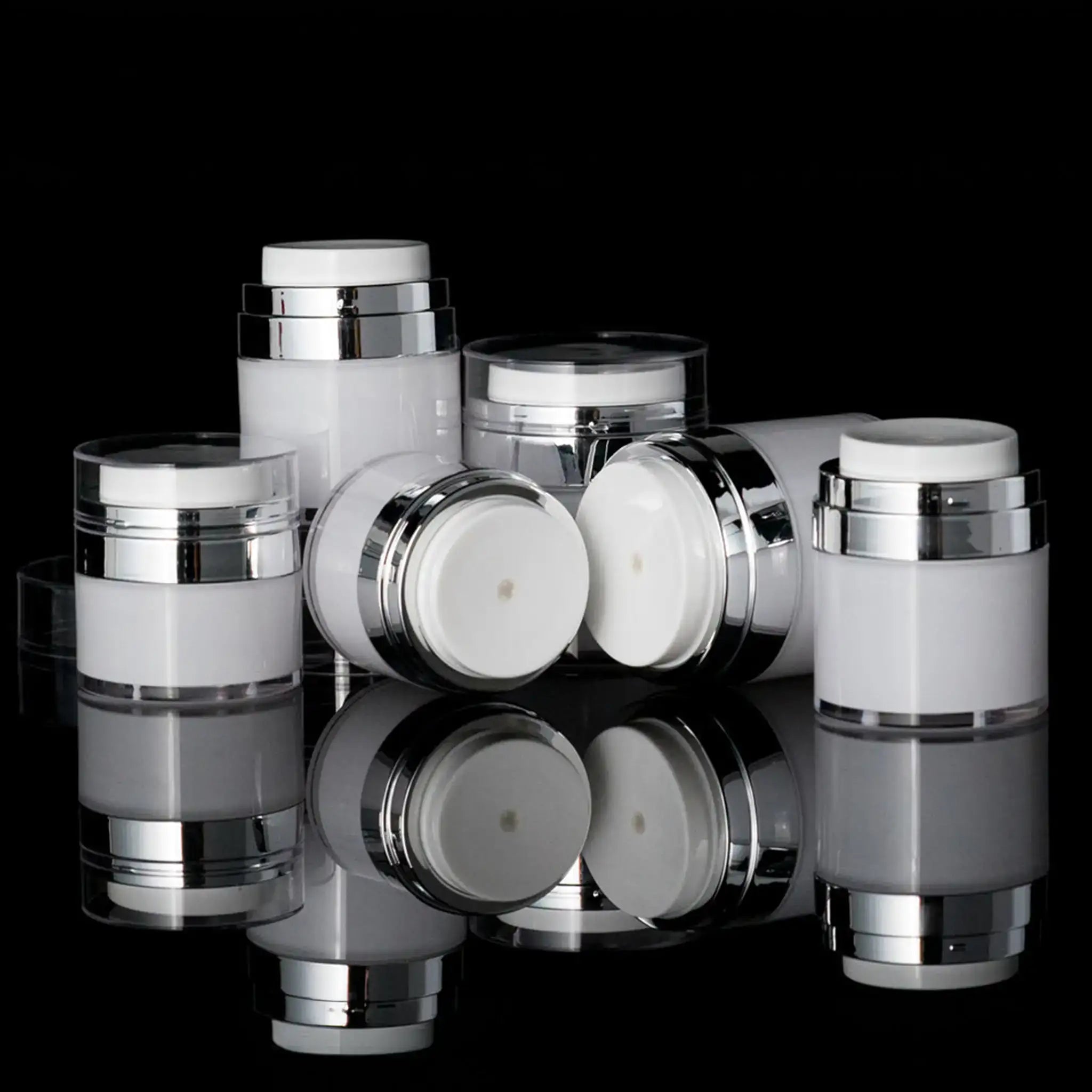 Echo 50 ML Airless Jar - Cosmetic Packaging Now