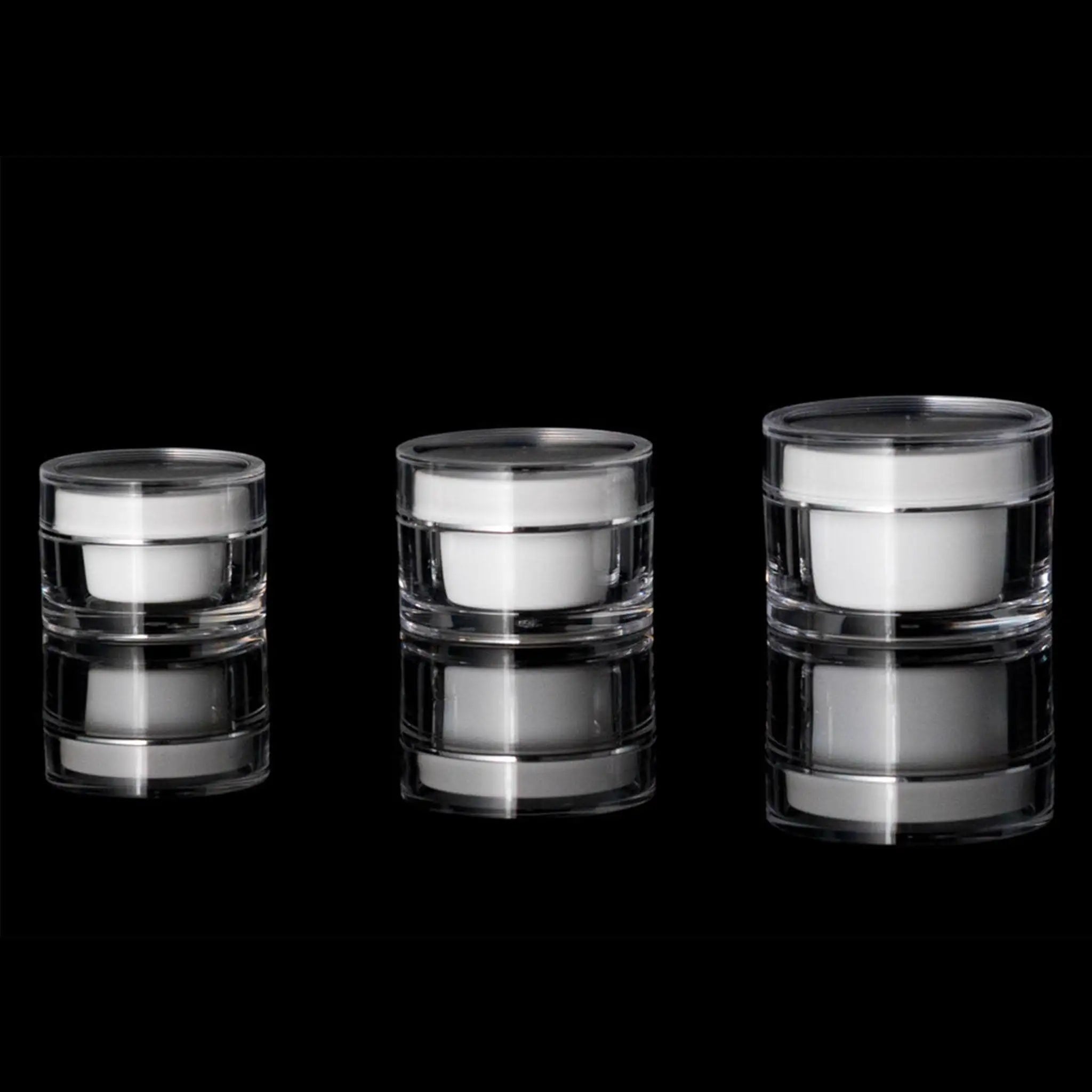 Orbit 15 ML Acrylic Double Wall Jar - Cosmetic Packaging Now!