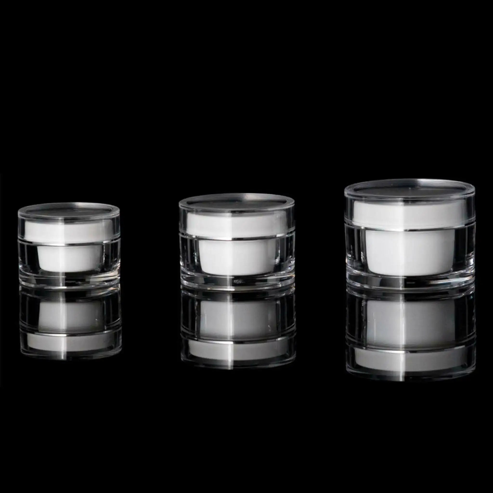 Orbit 15 ML Acrylic Double Wall Jar - Cosmetic Packaging Now!