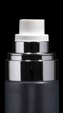 Cloud 100 ML Fine Mist Spray Bottle Frosted with Matte Silver Cap - Cosmetic Packaging Now