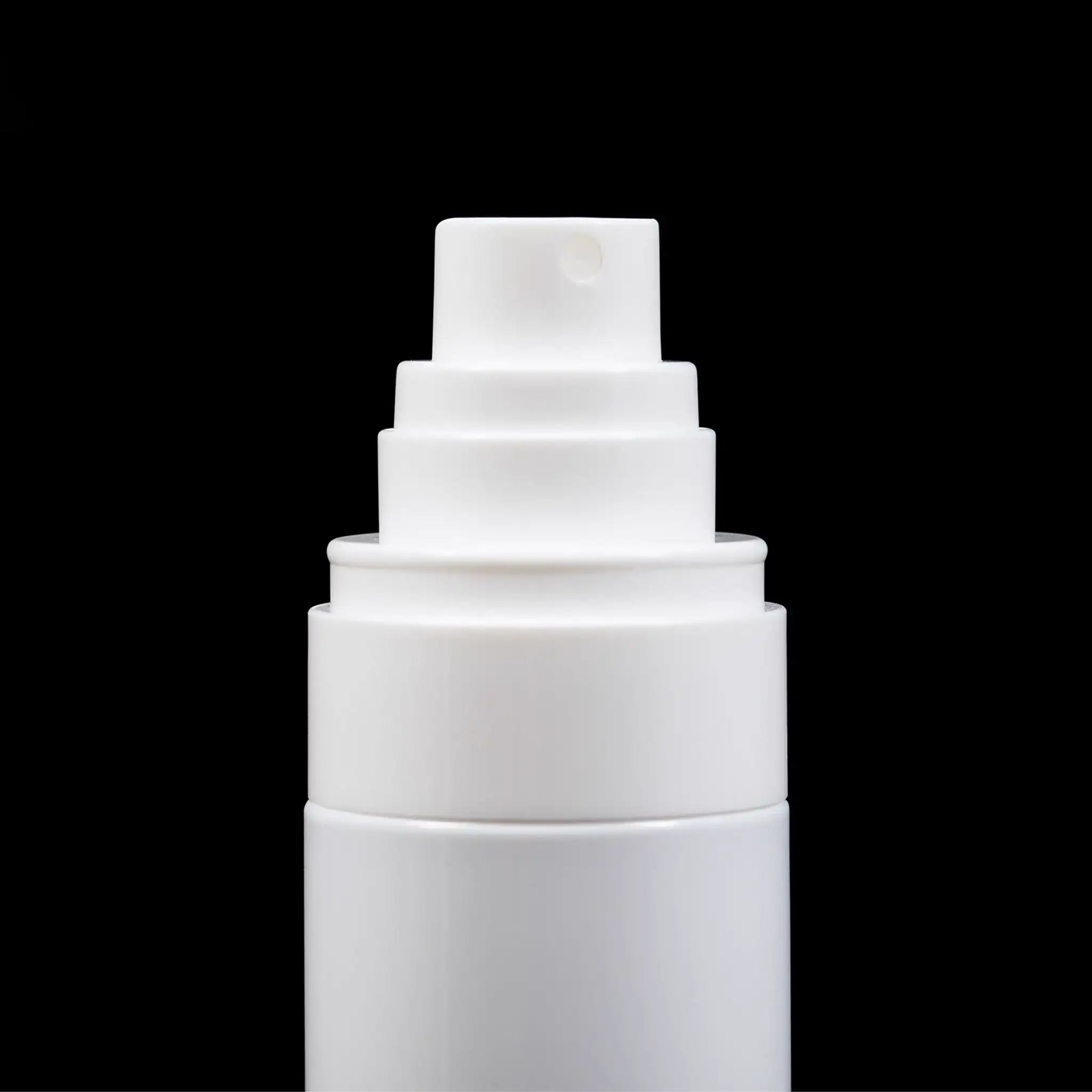 Cloud 100 ML Fine Mist Spray Bottle White with Frosted Clear Cap Skincare Packaging - Cosmetic Packaging Now