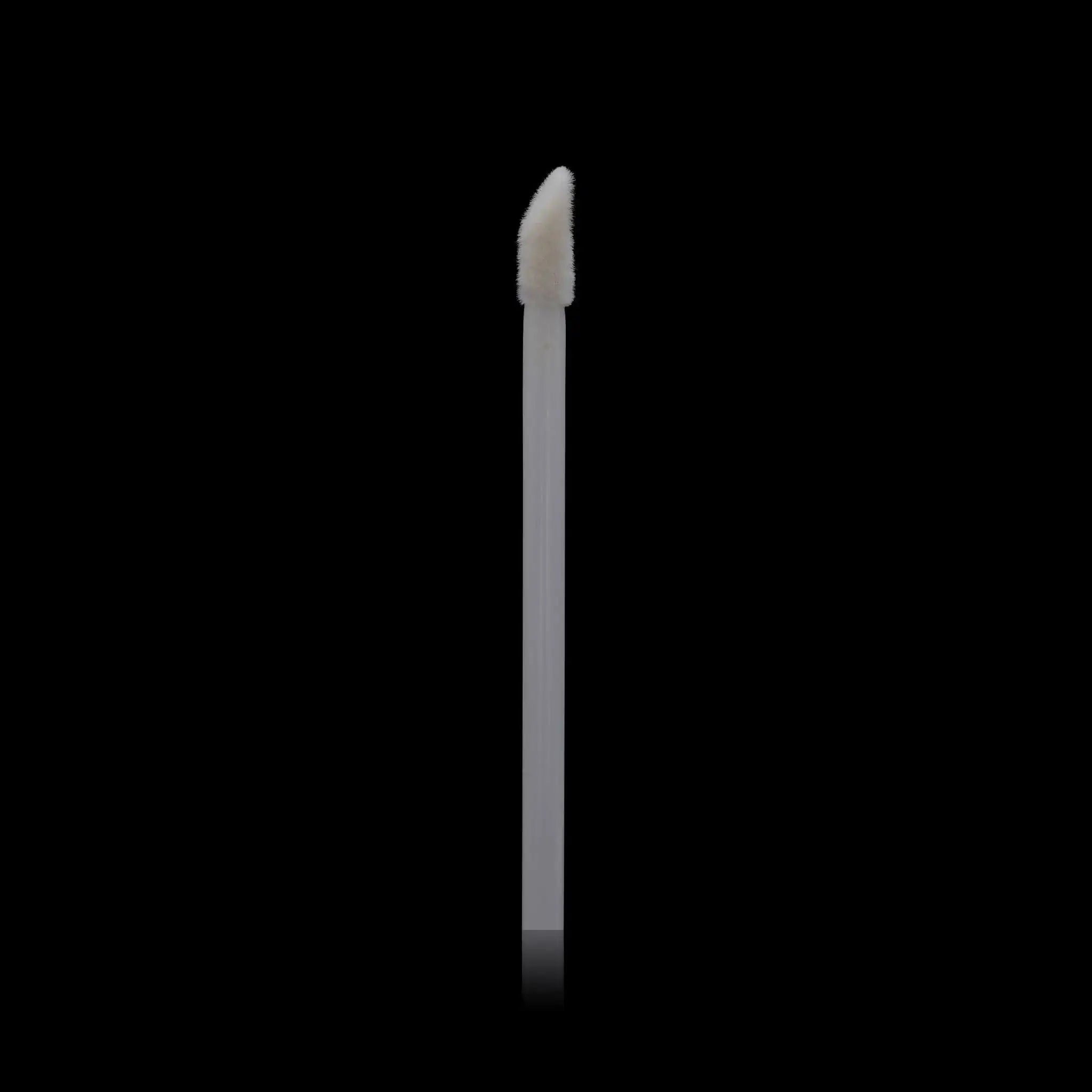 Vibe Lip Gloss Container Matte Black Cap with Frosted Bottle - Cosmetic Packaging Now