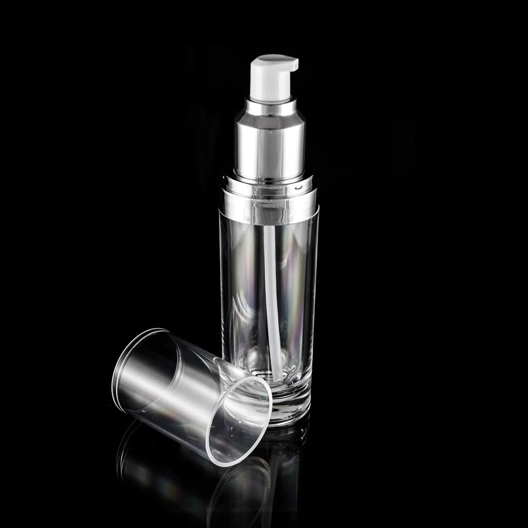 Citizen 50 ML Cosmetic Bottle with Clear Inner Bottle No MOQ - Cosmetic Packaging Now!