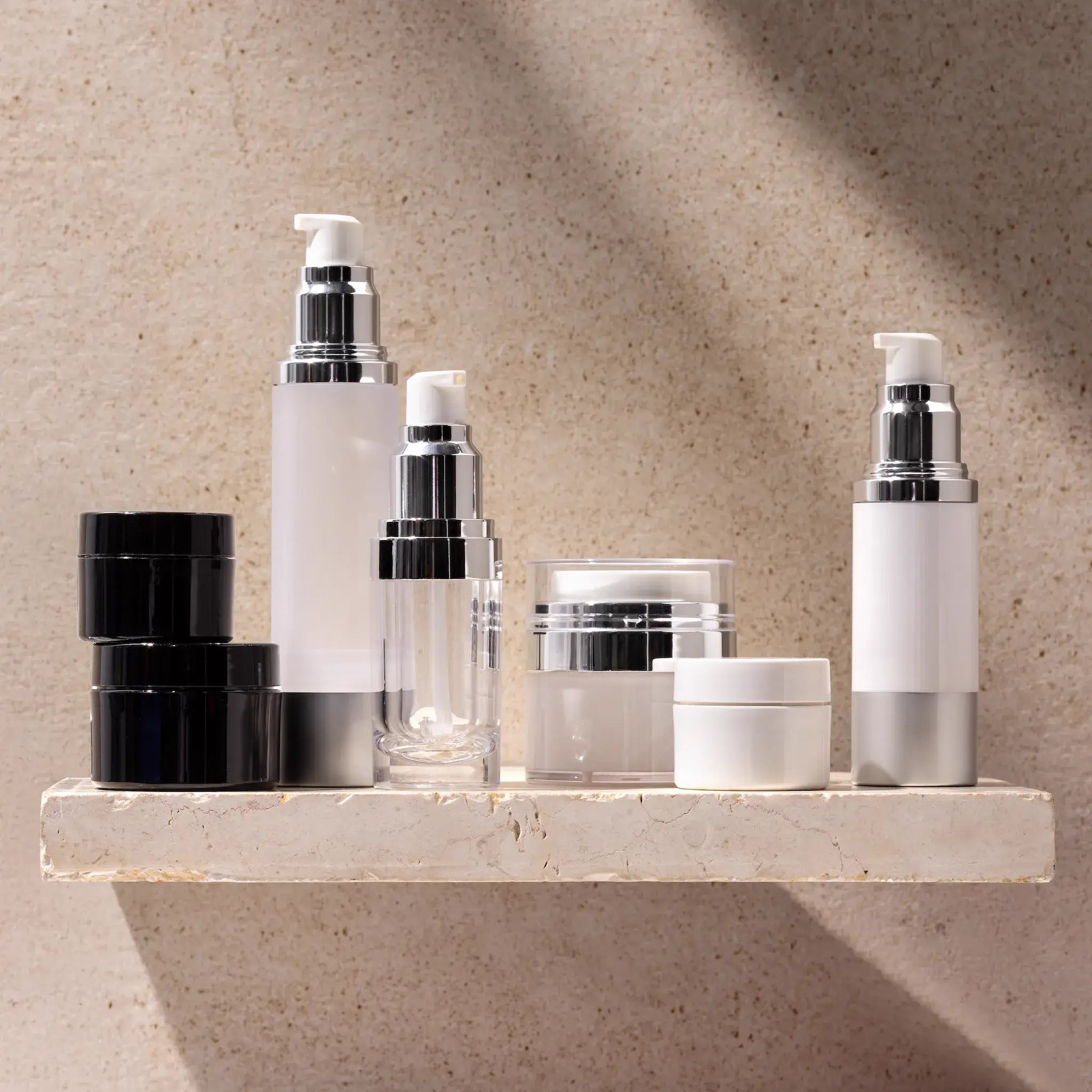 Airless Cosmetic Packaging Bottles and Jars for Premium Skincare Brands- Cosmetic Packaging Now