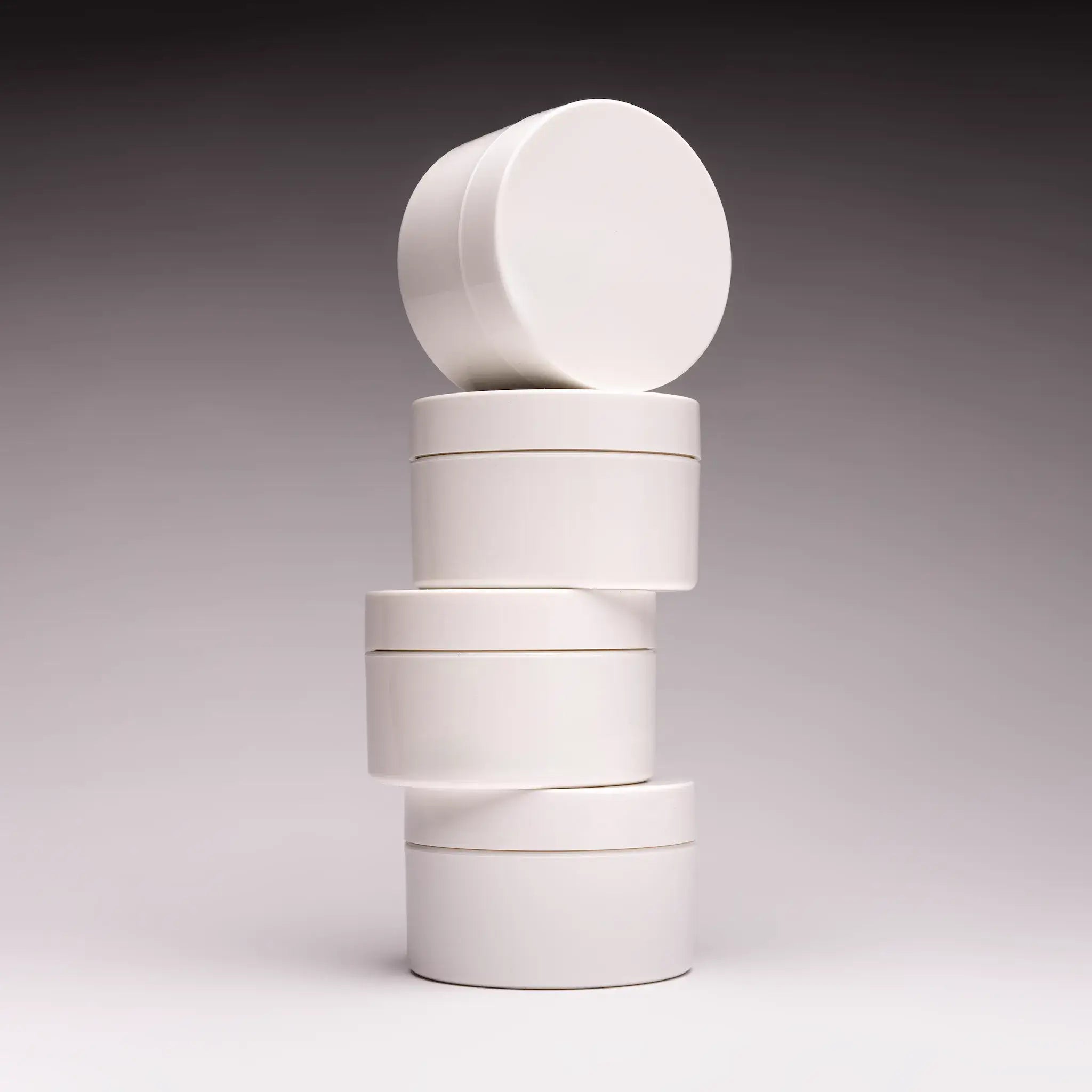 Premium Glossy White PP Jars For Face Creams, Body Creams, And Beauty Packaging - Cosmetic Packaging Now