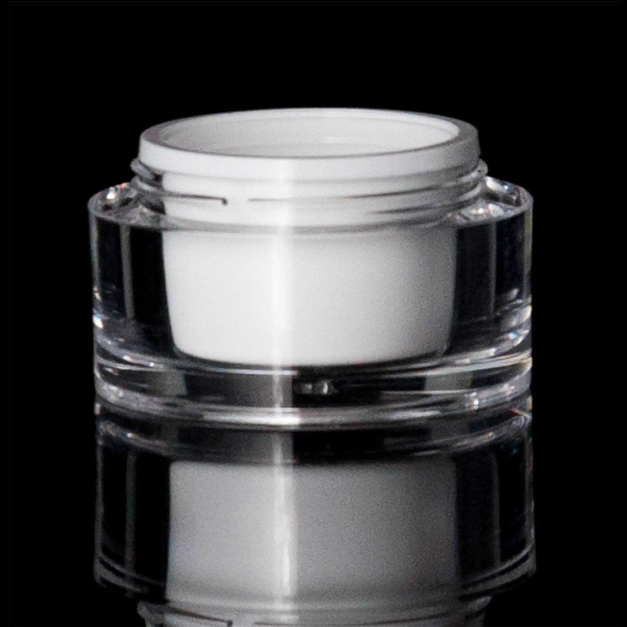 Orbit 30 ML Acrylic Double Wall Jars - Cosmetic Packaging Now