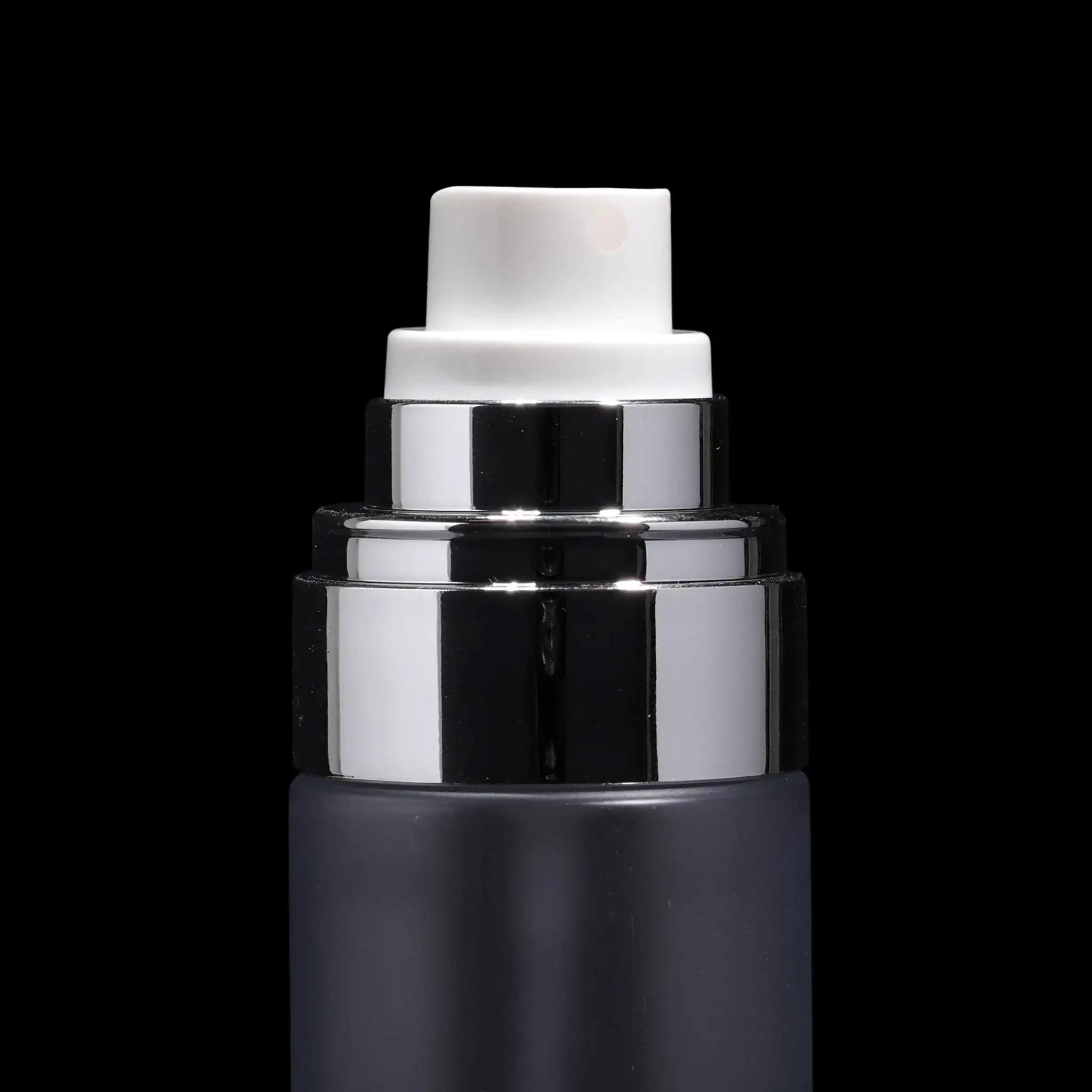 Cloud 100 ML Fine Mist Spray Bottle with Matte Silver Cap Makeup Packaging- Cosmetic Packaging Now