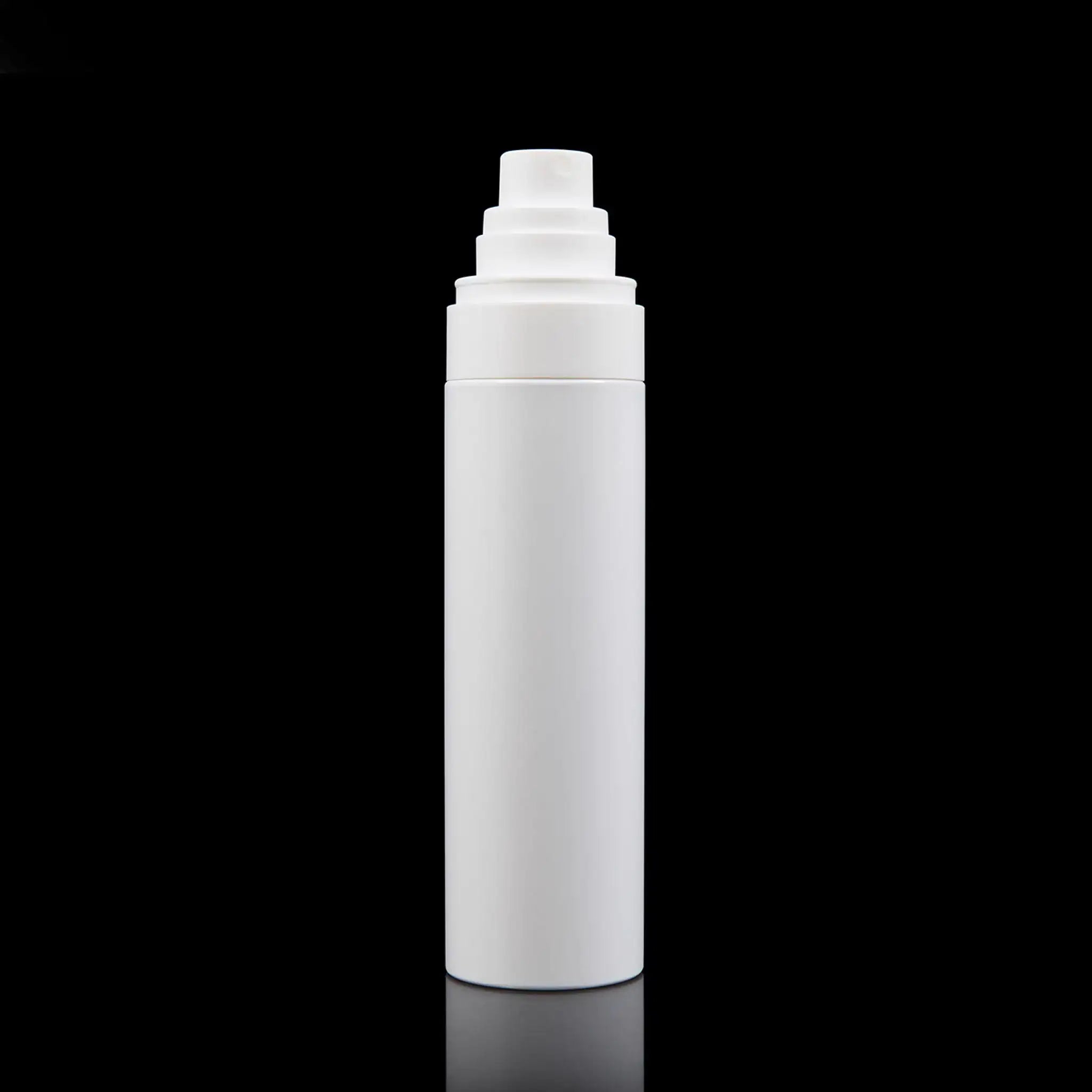 Cloud 100 ML Fine Mist Spray Bottle White with Frosted Clear Cap Beauty Packaging - Cosmetic Packaging Now
