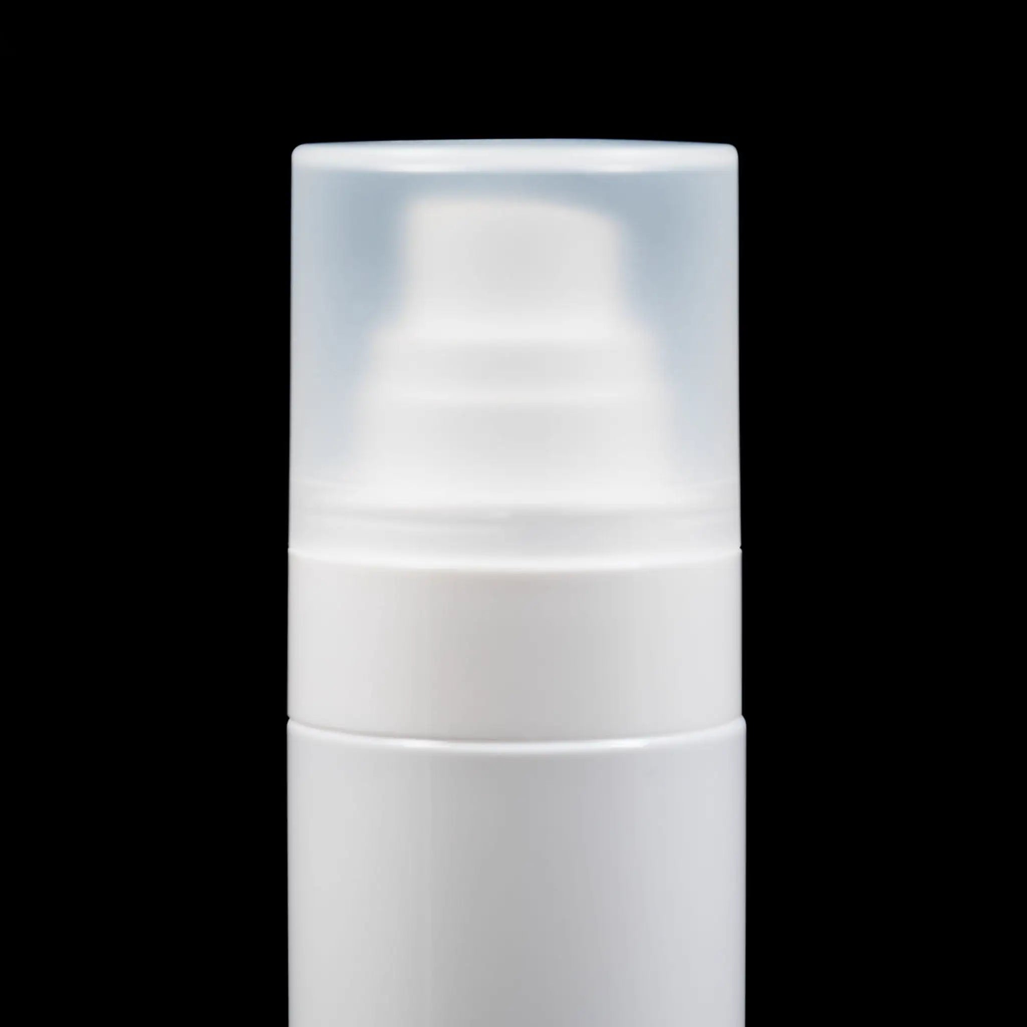 Cloud 100 ML Fine Mist Spray Bottle White with Frosted Clear Cap Wholesale - Cosmetic Packaging Now