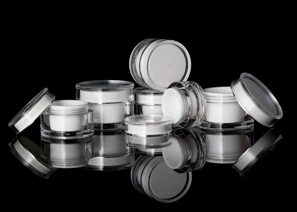 Orbit 30 ML Acrylic Double Wall Jar - Cosmetic Packaging Now