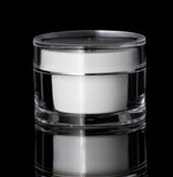 Orbit 50 ML Acrylic Double Wall Jar - Cosmetic Packaging Now